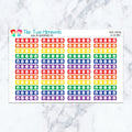 Mood Trackers in Spectrum Planner Stickers