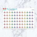 Bath Pouf Planner Stickers
