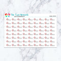 Baseball Practice Planner Stickers