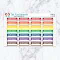 Birthday Box in Spectrum Planner Stickers