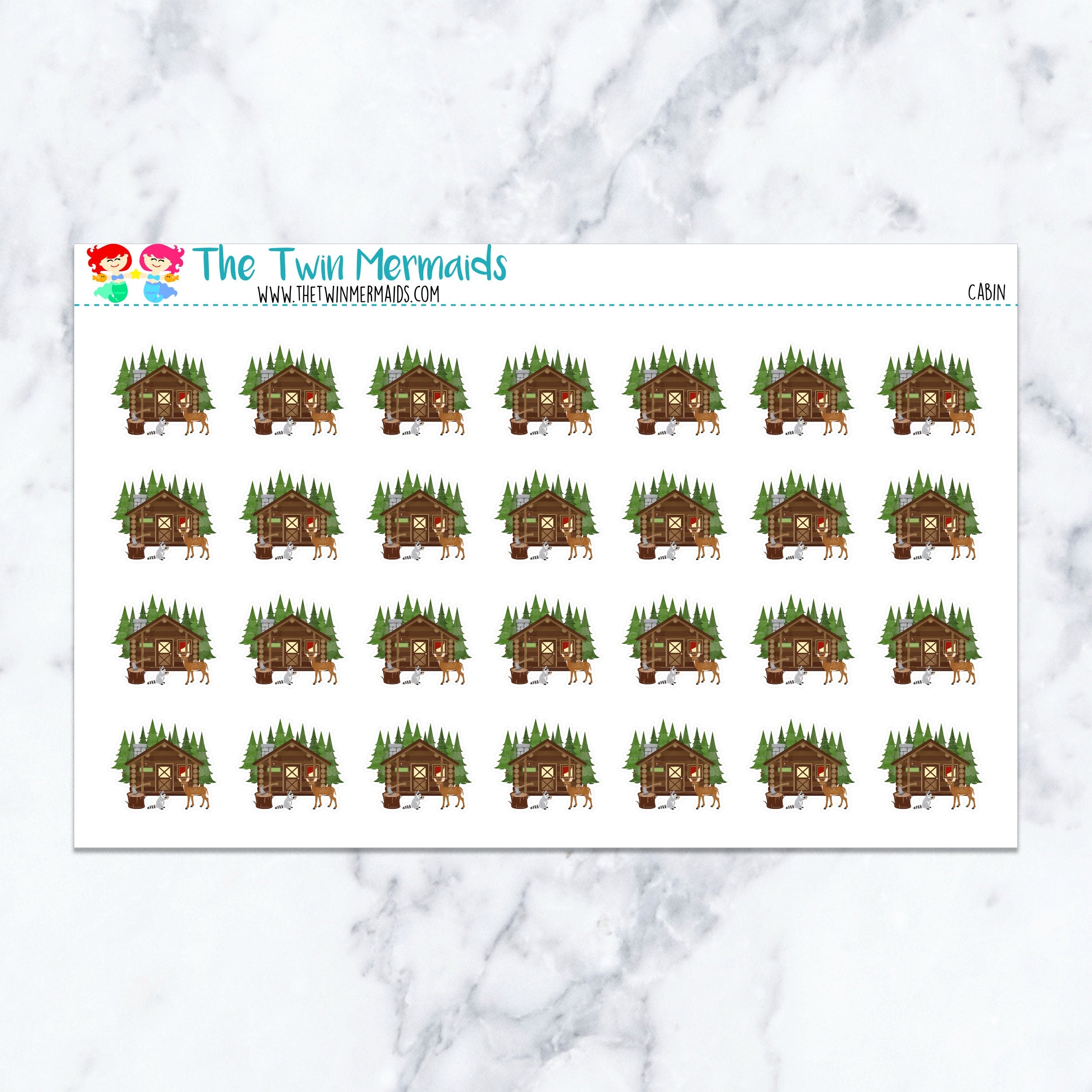 Cabin Planner Stickers