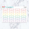 Time Span Boxes in Spectrum Planner Stickers
