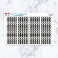 Mood Trackers in Neutral Planner Stickers