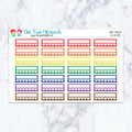 Habit Trackers in Spectrum Planner Stickers