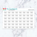 Orthodontist Appointment Planner Stickers