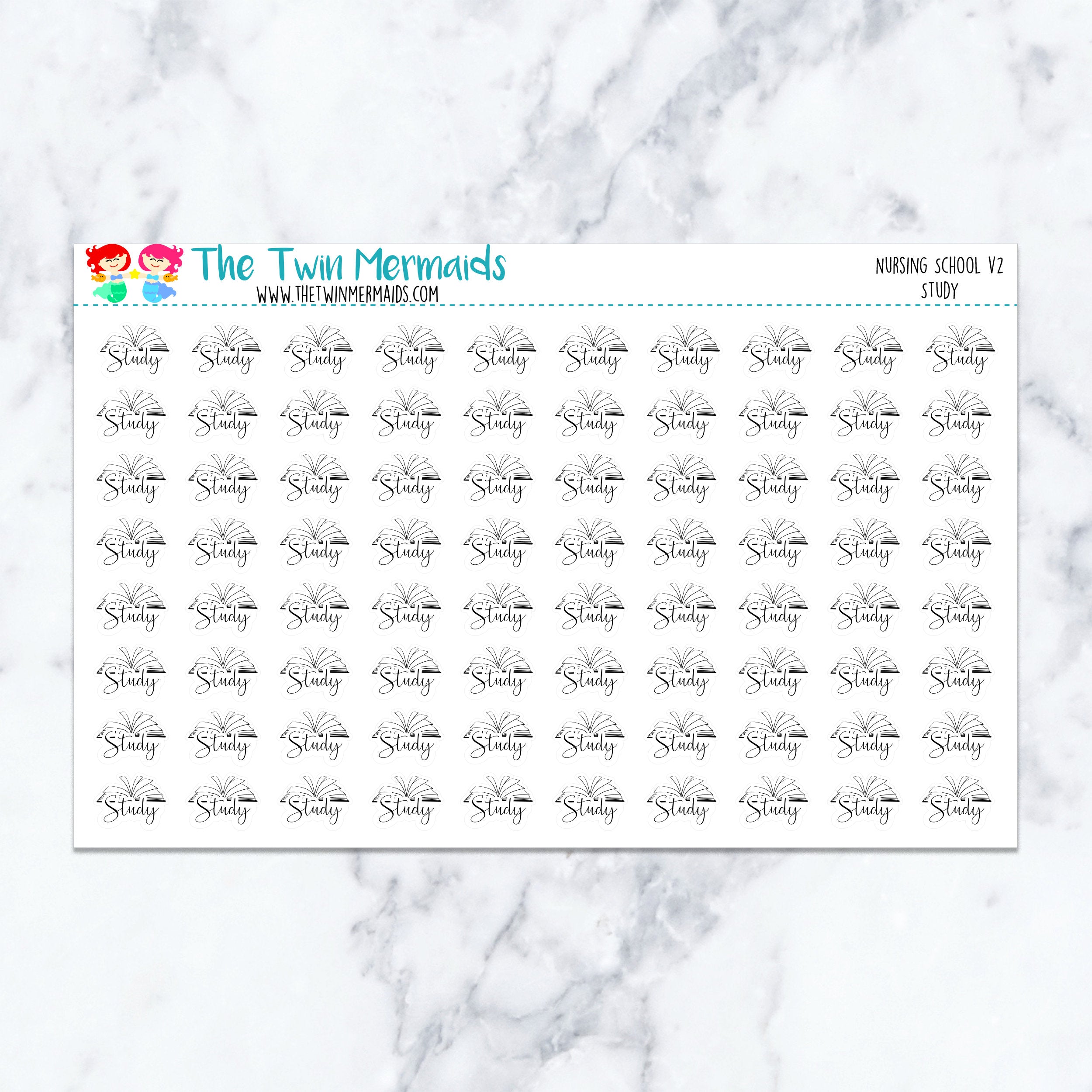 Nursing School V2 Study Planner Stickers