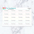 Counseling Boxes in Pastel Planner Stickers