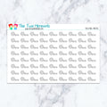 Volleyball Practice Planner Stickers