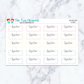 Injection Boxes in Pastel Planner Stickers