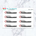 Baseball Tournament Planner Stickers
