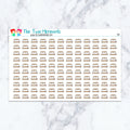 Bed Planner Stickers