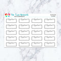 Injection Boxes in Neutral Planner Stickers