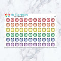 Scale Planner Stickers