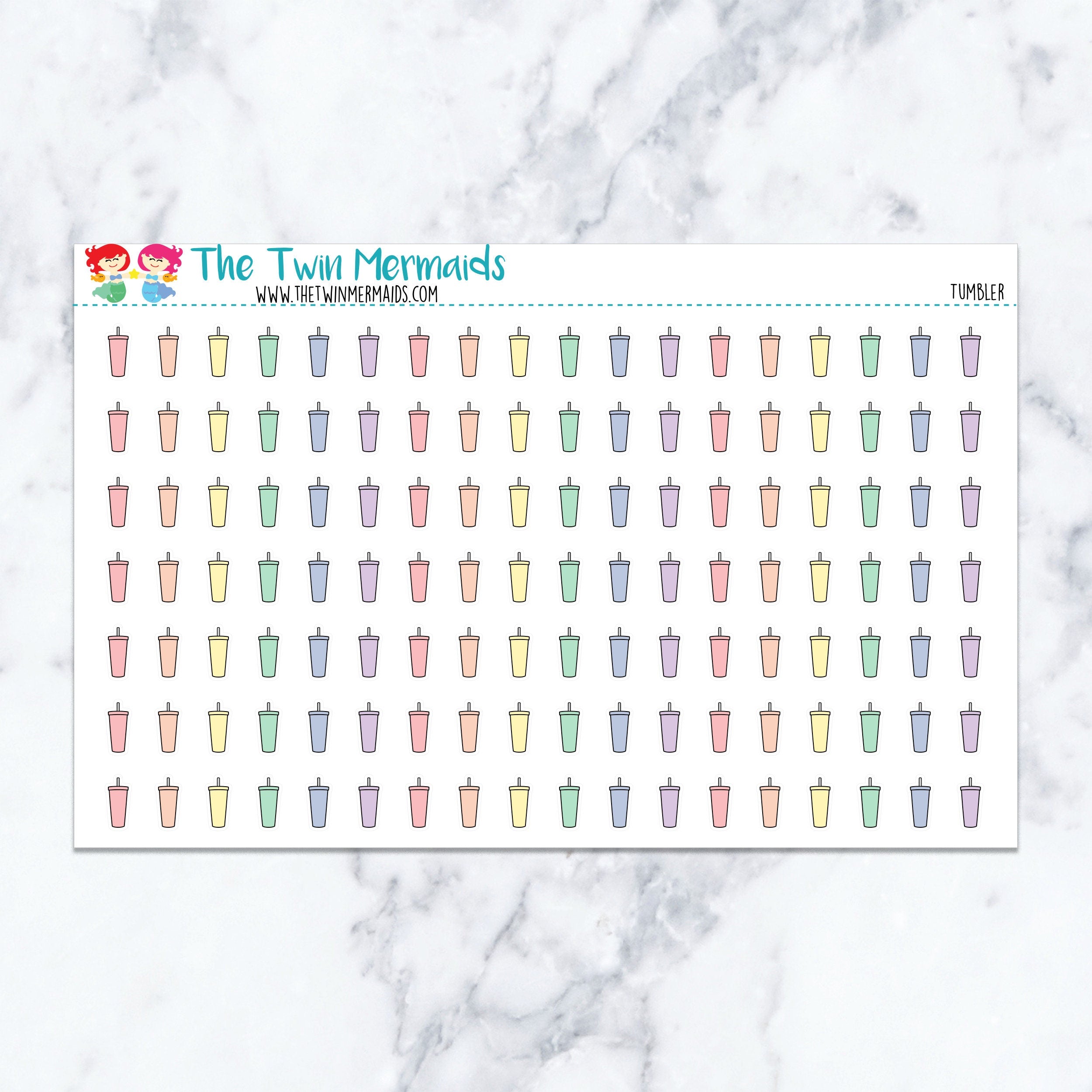 Tumbler Planner Stickers