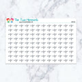 Airplane Planner Stickers