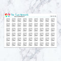 Clean the Cage Planner Stickers