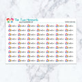 Vacation Beach Ball Planner Stickers