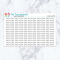Eyeglasses in Neutral Planner Stickers