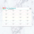 IEP Boxes in Pastel Planner Stickers