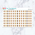 Autumn Coffee Cup Planner Stickers