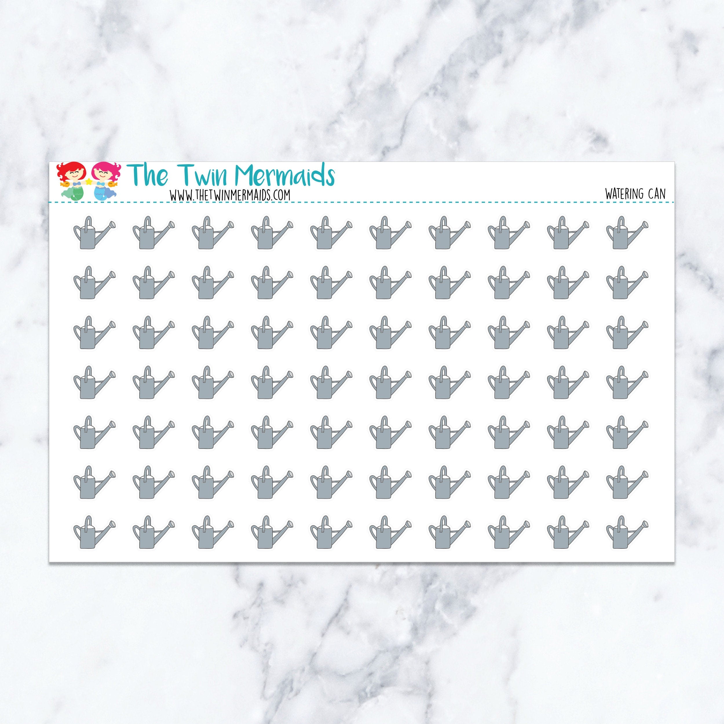 Watering Can Planner Stickers