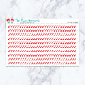 Mini Red Checkmark Planner Stickers
