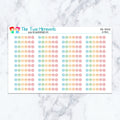 Pain Trackers in Pastel Planner Stickers