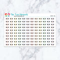 Contact Case Planner Stickers