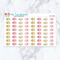Glitter Campers Planner Stickers