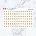 Paint Palette and Brush Planner Stickers