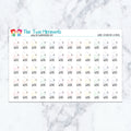 Work Stethoscope in Pastel Planner Stickers