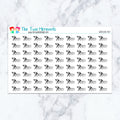 Wrestling Meet Planner Stickers