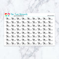 Wrestling Practice Planner Stickers