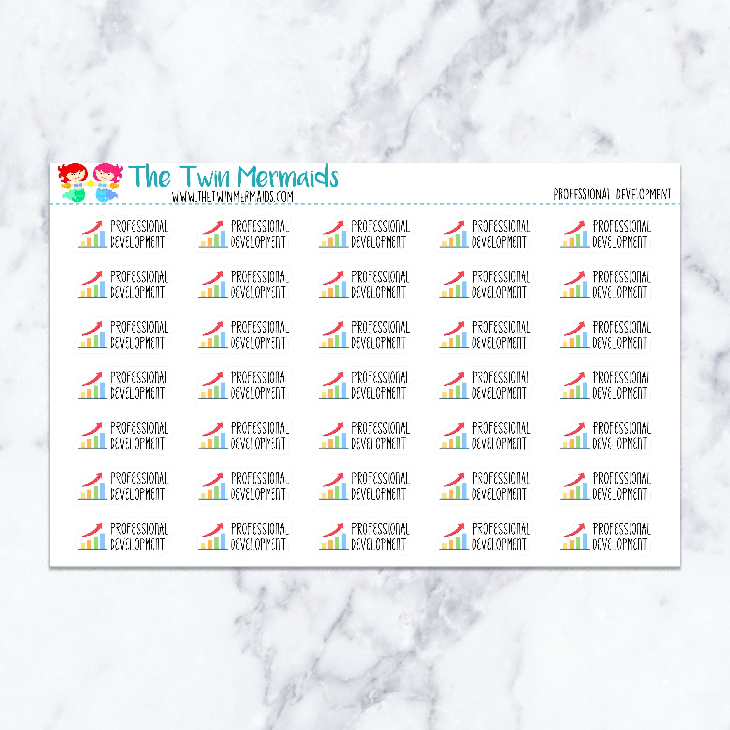 Professional Development Planner Stickers