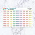 Refill Pill Organizer in Spectrum Planner Stickers