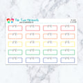 PTO Boxes in Spectrum Planner Stickers