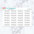 Light Bulb Banner Planner Stickers