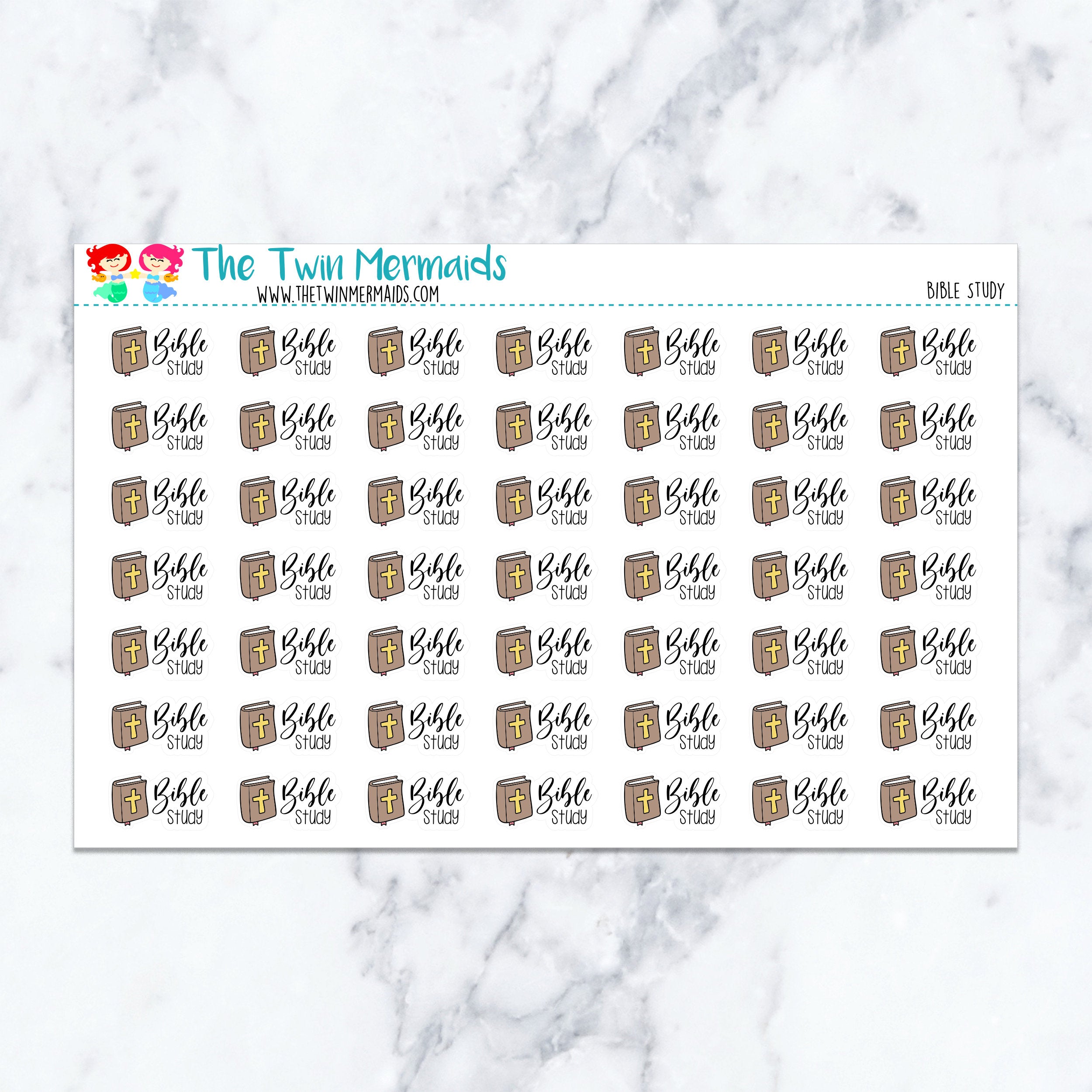 Bible Study Planner Stickers