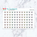 Typewriter in Pastel Planner Stickers
