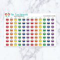 Bill Due Envelopes in Spectrum Planner Stickers