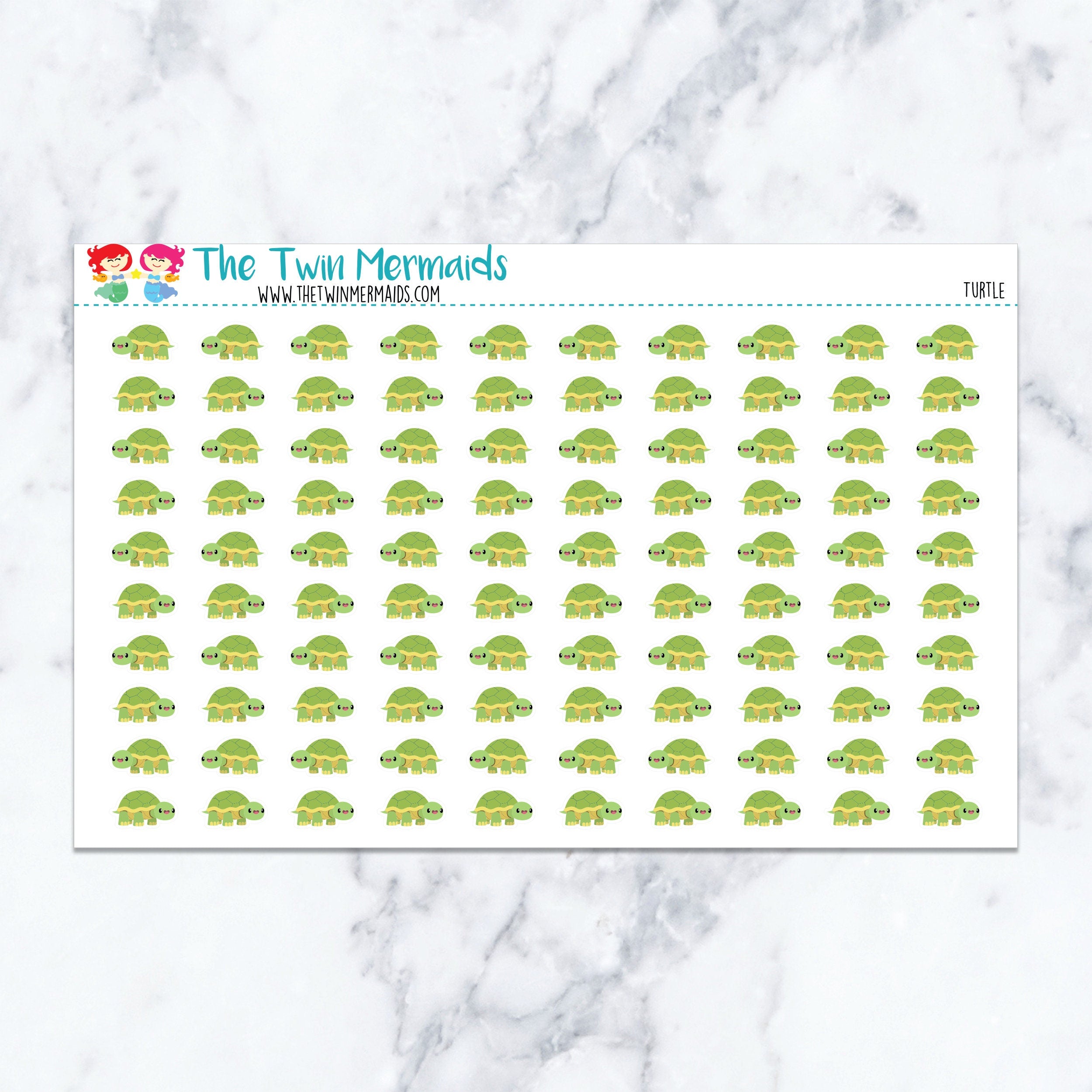 Turtle Planner Stickers