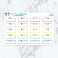 PTA Boxes in Spectrum Planner Stickers