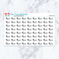 Lacrosse Game Planner Stickers