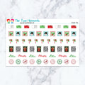 Holiday Mail Planner Stickers