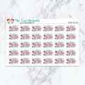 Holidays with Wine Planner Stickers