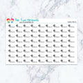 Lacrosse Practice Planner Stickers