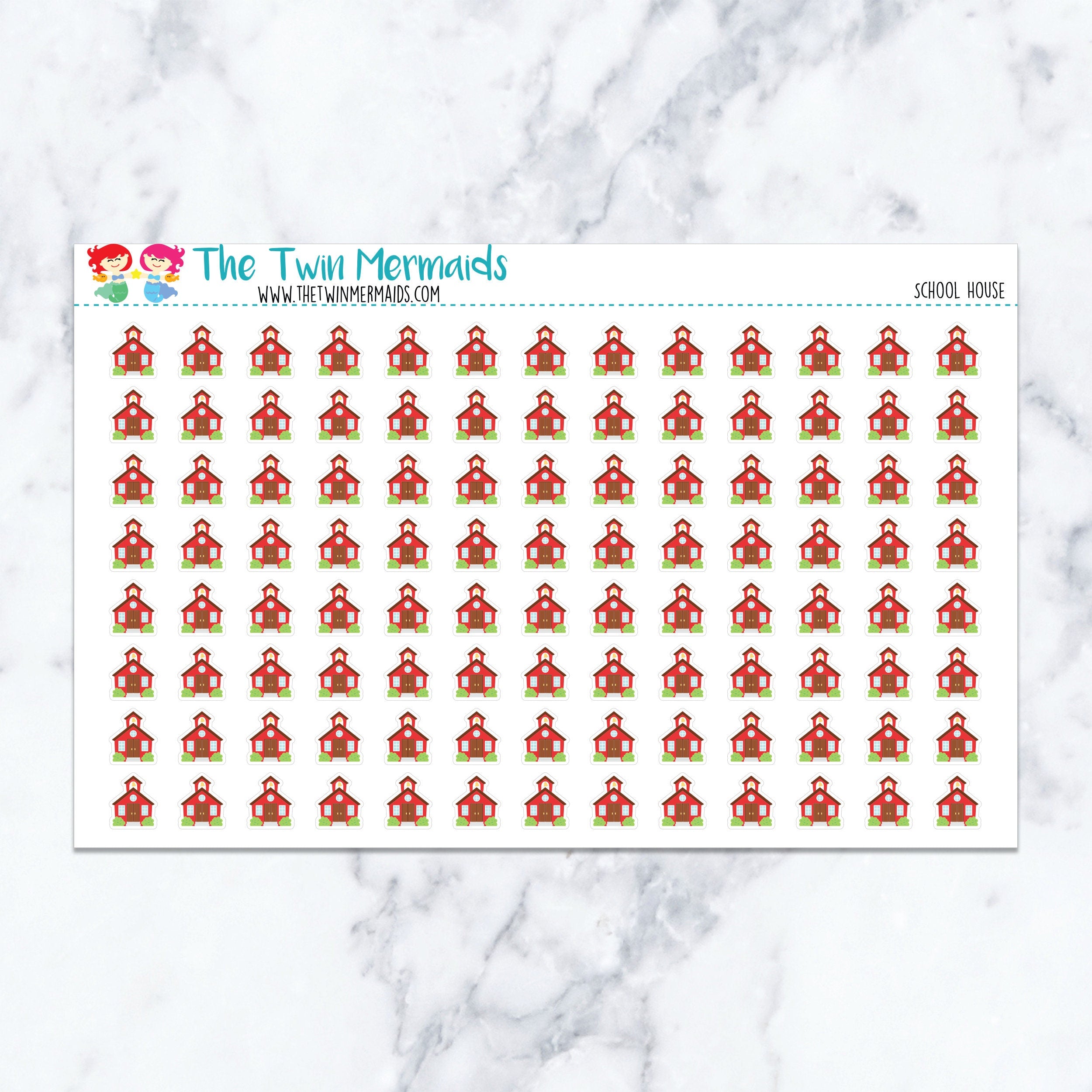 School House Planner Stickers