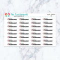 Baseball Tournament (1 Day) Planner Stickers
