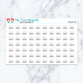 Homework Book Planner Stickers