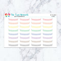 Day Off Banner in Pastel Planner Stickers
